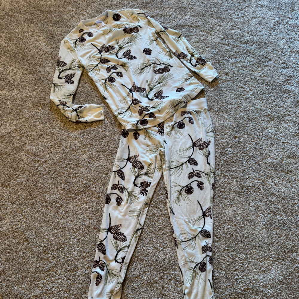 Stars Above Textured Cream Loungewear